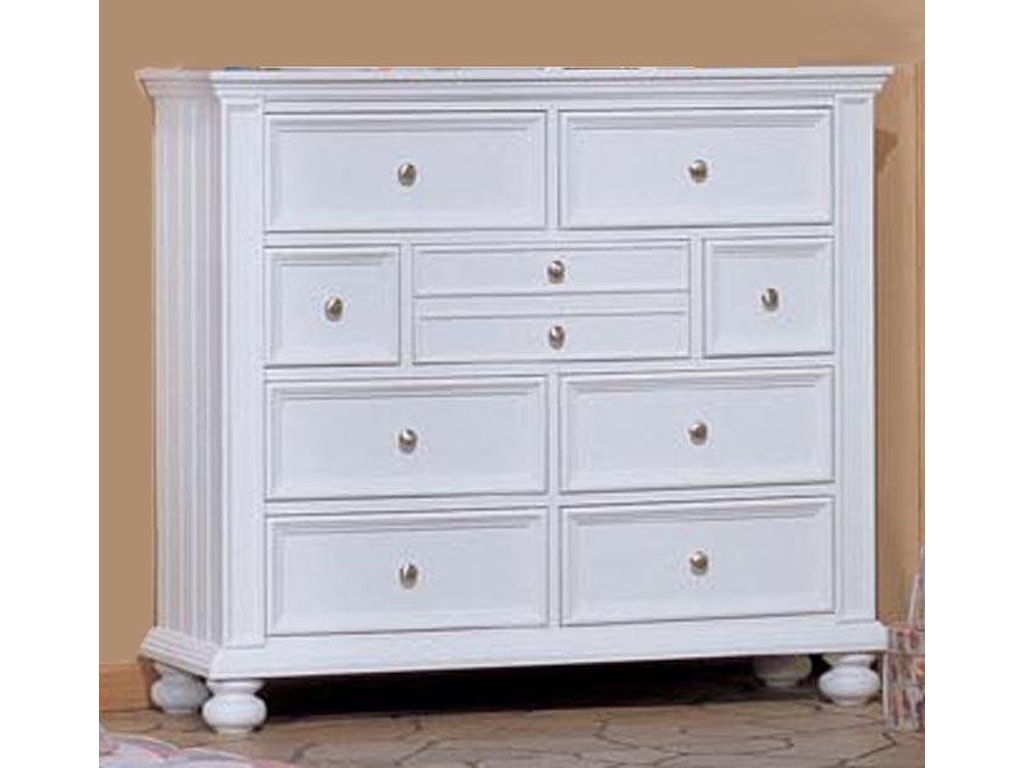 Winners Only Cape Cod Youth Tall Nine Drawer Dresser