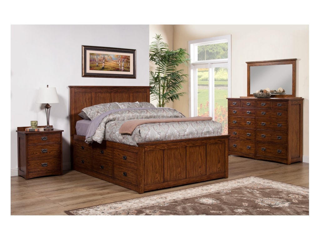 Winners Only ColoradoCalifornia King Storage Bed