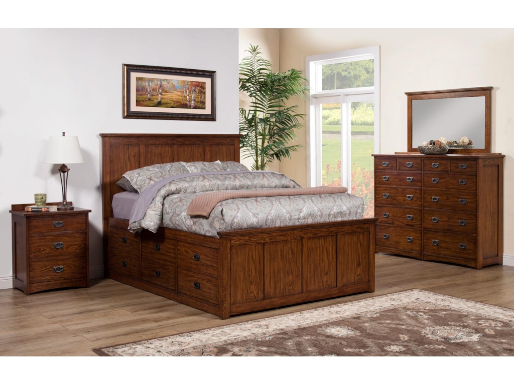 Winners Only ColoradoQueen Storage Bed