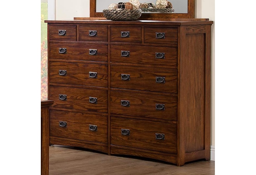 Winners Only Colorado Tall 12 Drawer Dresser Simply Home By