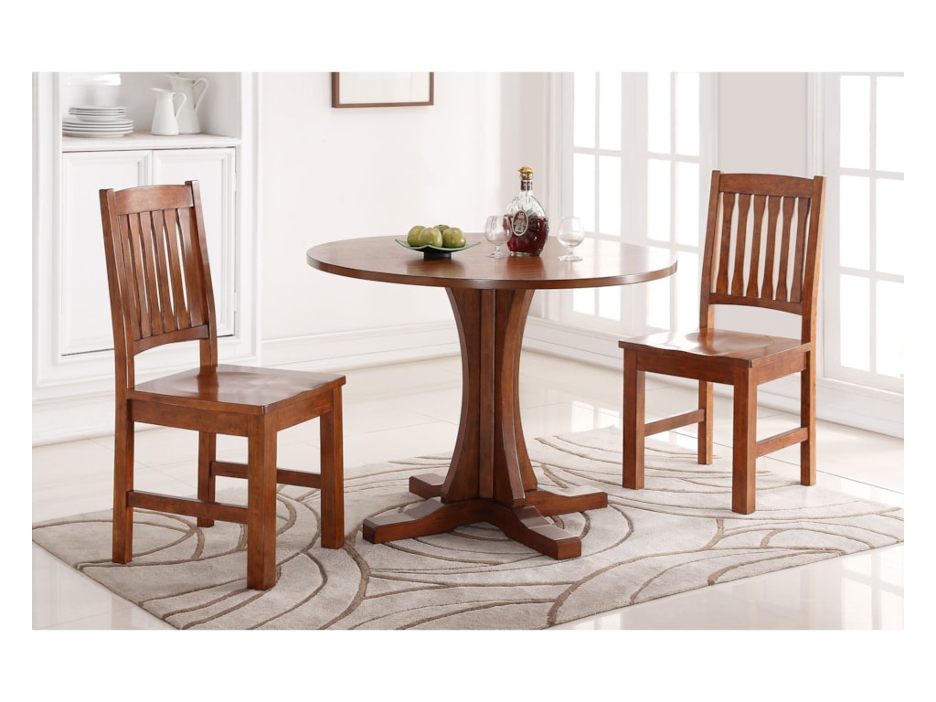 Colorado 42 Round Pedestal Table By Winners Only At Gallery Furniture