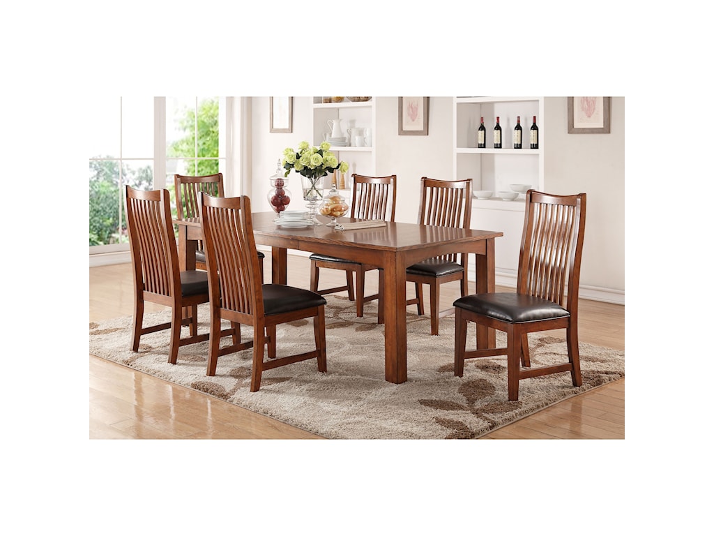 Winners Only Colorado Dining Table With 18 Butterfly Leaf