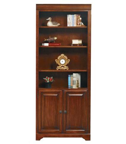 Winners Only Country Cherry 32 Bookcase W Doors Steger S
