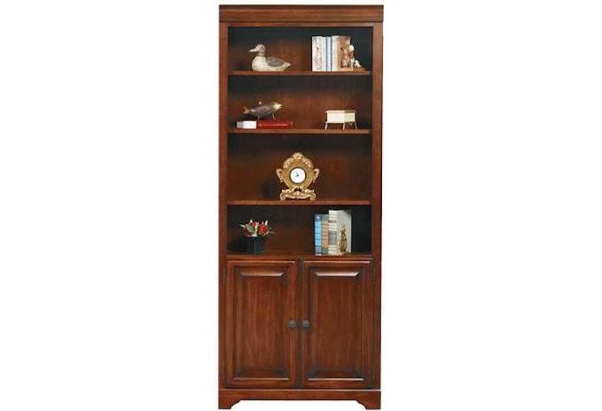 Winners Only Country Cherry 32 Bookcase W Doors Steger S