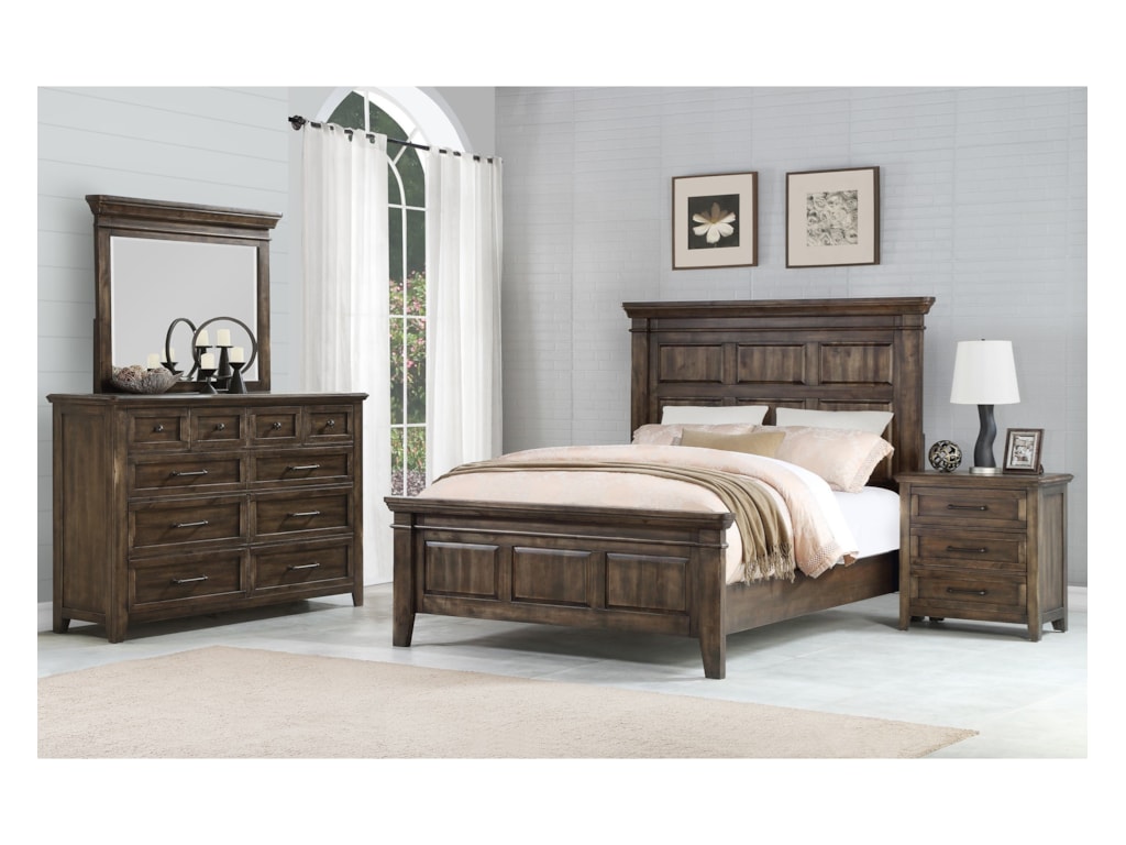 Winners Only Dahpne WOQueen Panel Bed
