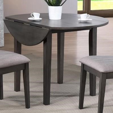 Delfini Solid Hardwood Drop Leaf Dining Table Bennett S Furniture And Mattresses Kitchen Tables