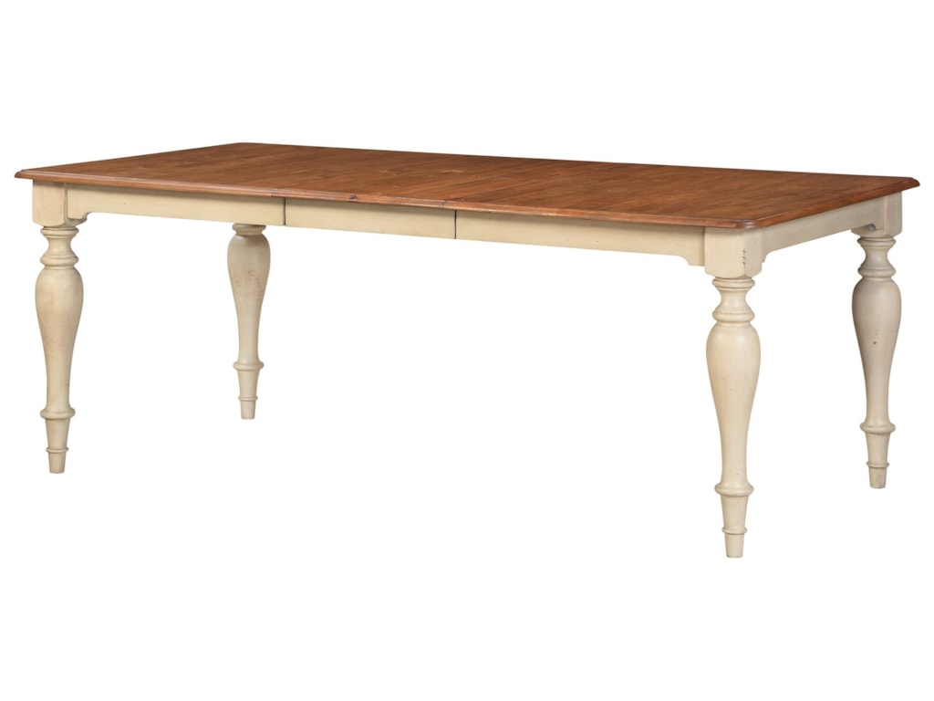 Devonshire Relaxed Vintage Solid Wood Dining Table With 18 Erfly Leaf By Winners Only At Rotmans
