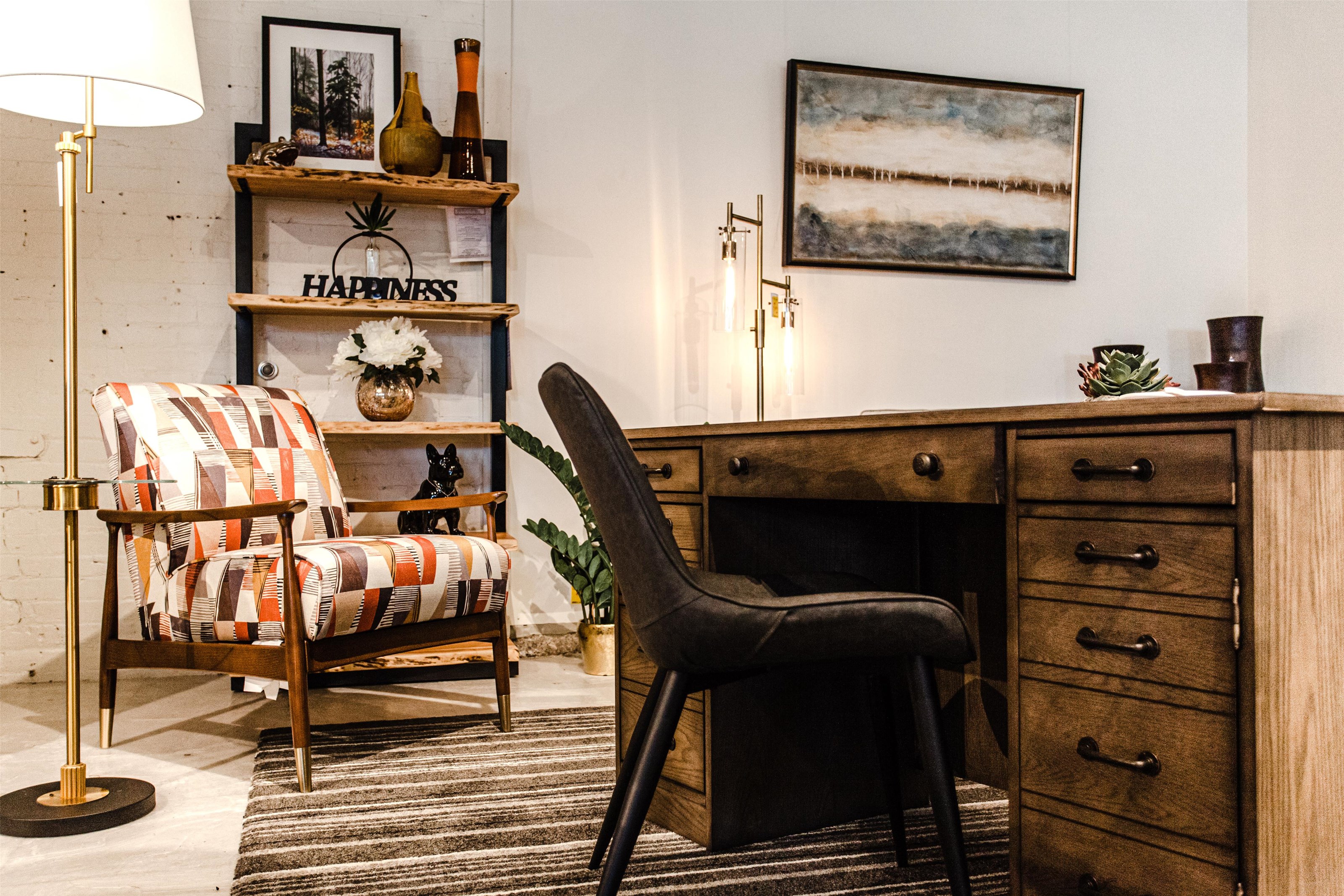 Eastwood Transitional 54 Double Pedestal Desk With Locking File Cabinet Bennett S Furniture And Mattresses Double Pedestal Desks