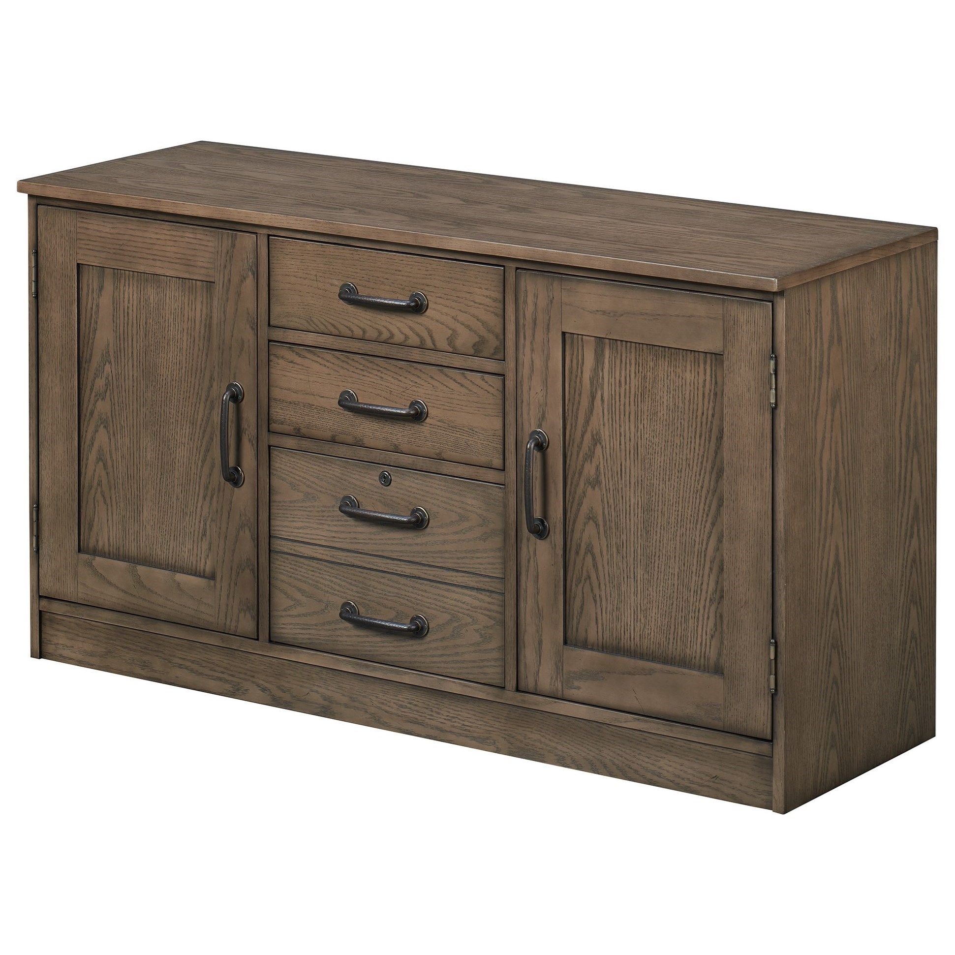 Winners Only Eastwood Transitional 54 Credenza With Locking File