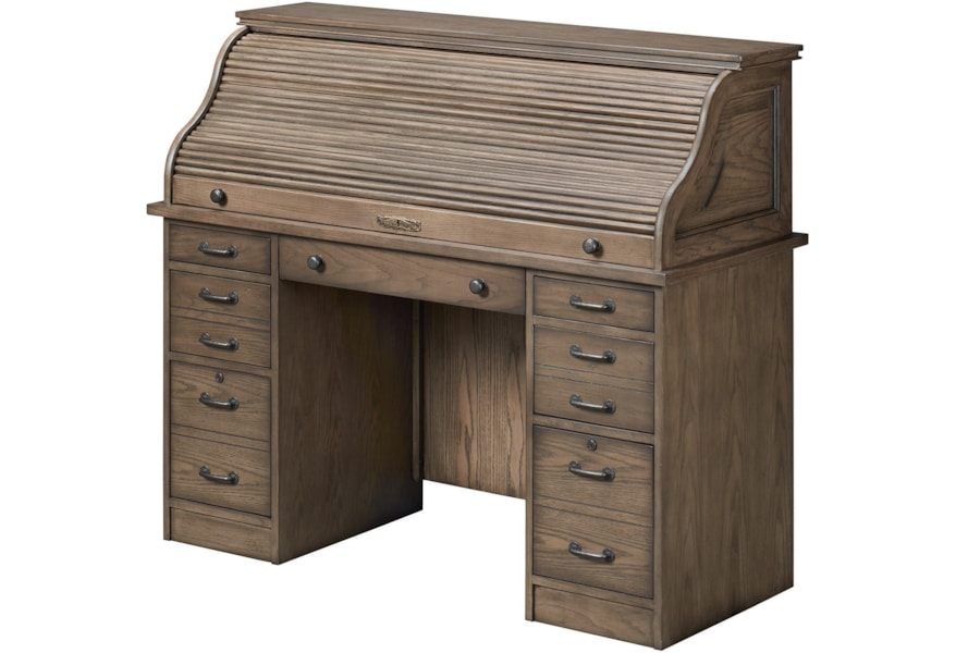 Winners Only Eastwood Transitional 54 Roll Top Desk With Locking Drawers Crowley Furniture Mattress Roll Top Desks