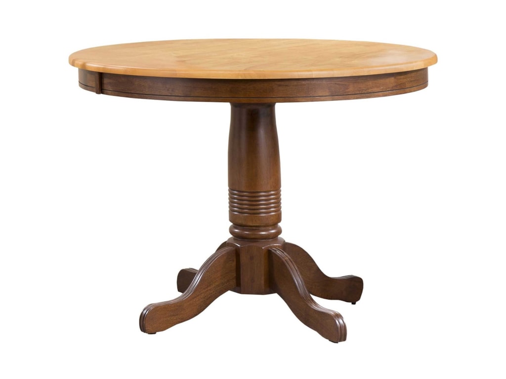 Farmington 42 Round Single Pedestal Dining Table By Winners Only At Rotmans Farmington 42 Round Single Pedestal Dining Table By Winners Only At Rotmans