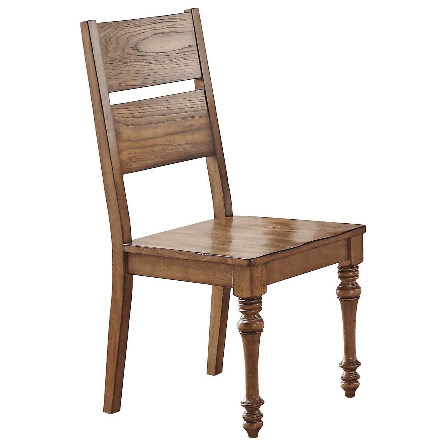 Winners Only Glendale Cottage Style Ladder Back Side Chair With