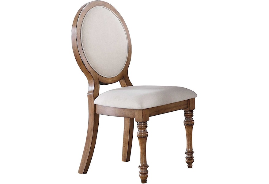 Winners Only Glendale Cottage Style Shield Back Side Chair With