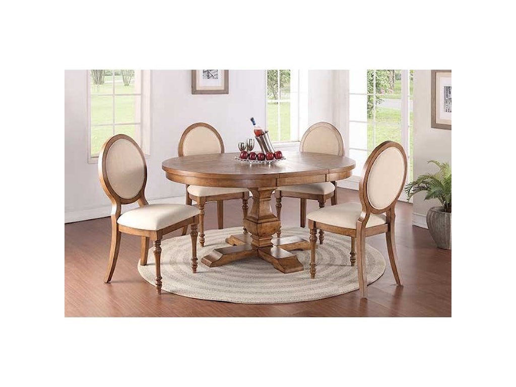 Winners Only Glendale Cottage Style 5 Piece Dining Set Lindy S