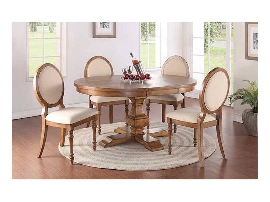 Winners Only Glendale Cottage Style 5 Piece Dining Set Lindy S