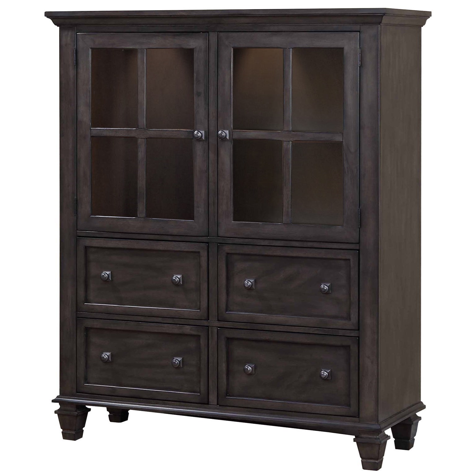 Winners Only Hartford 52 Cabinet With Touch Light And Hanging
