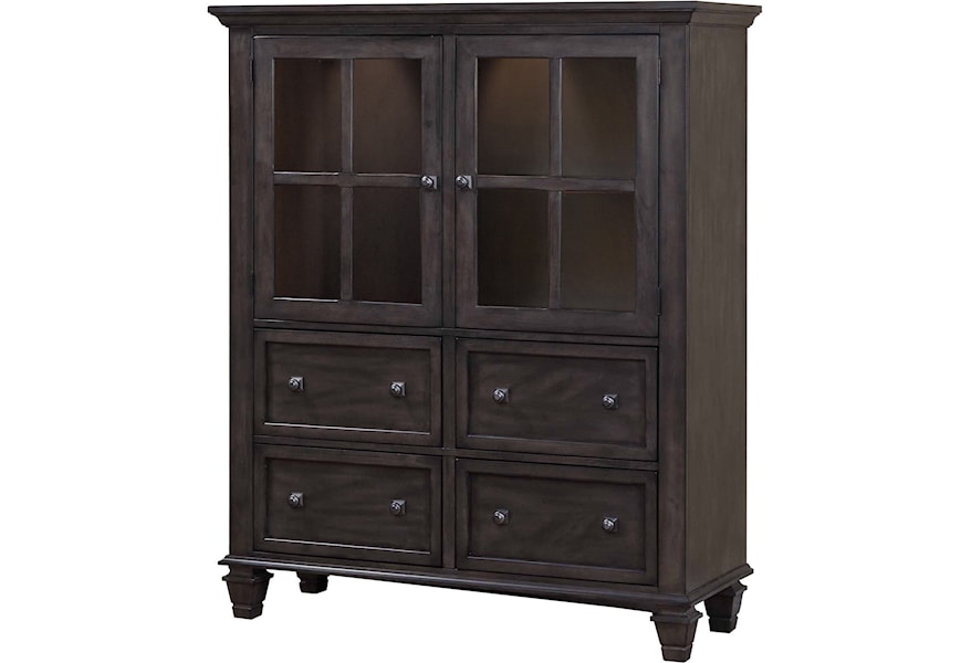 Winners Only Hartford 52 Cabinet With Touch Light And Hanging