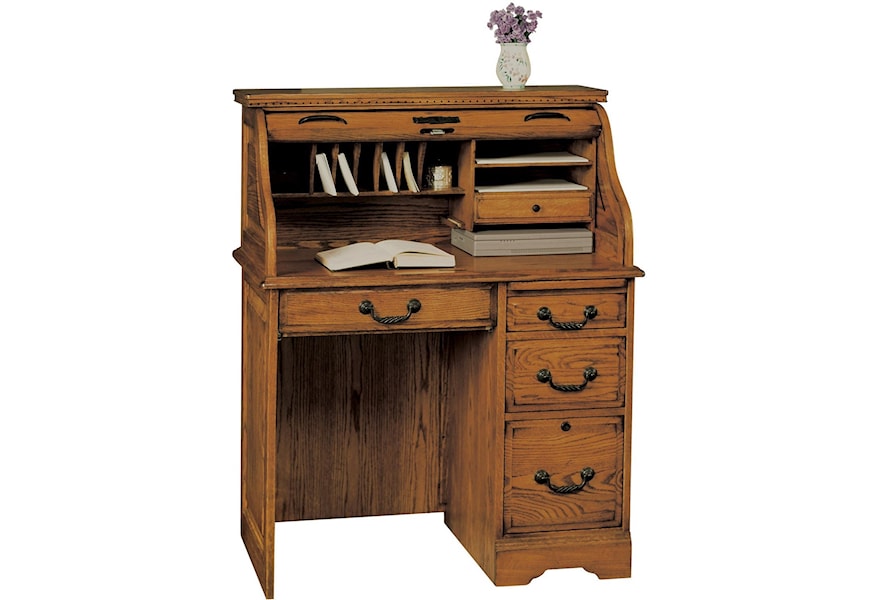 Winners Only Heritage Traditional 36 Roll Top Desk With Locking