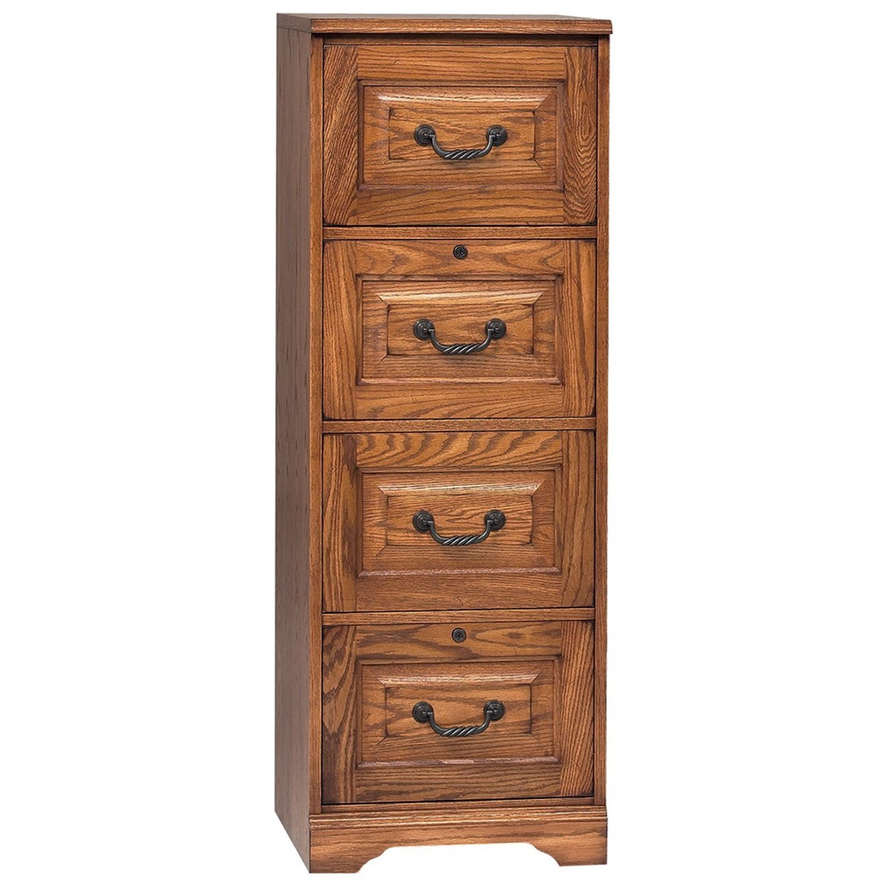 Winners Only Heritage Traditional 4 Drawer File With 2 Locking Drawers Turk Furniture File Cabinets