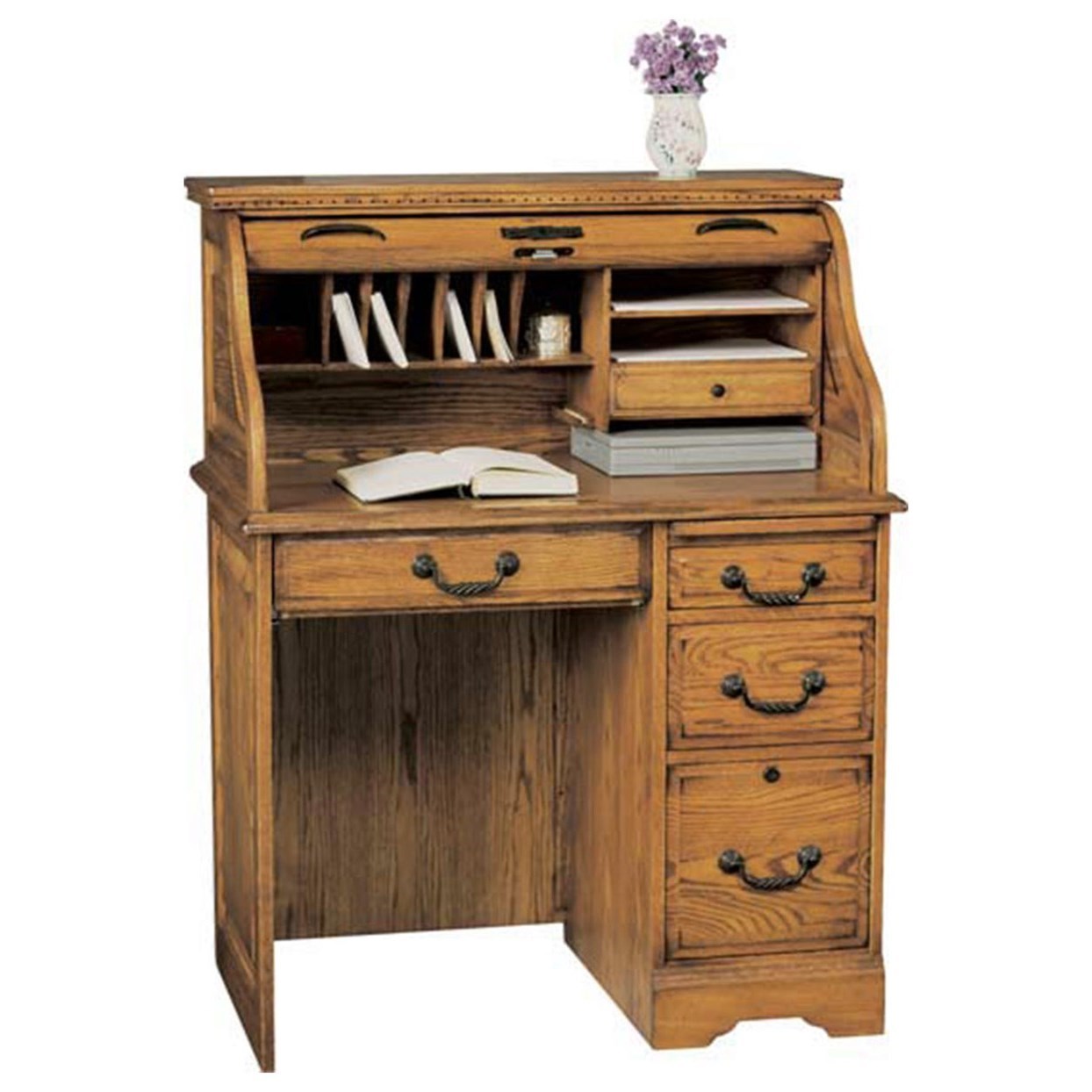 Winners Only Heritage H336r Rta Traditional 36 Roll Top Desk With