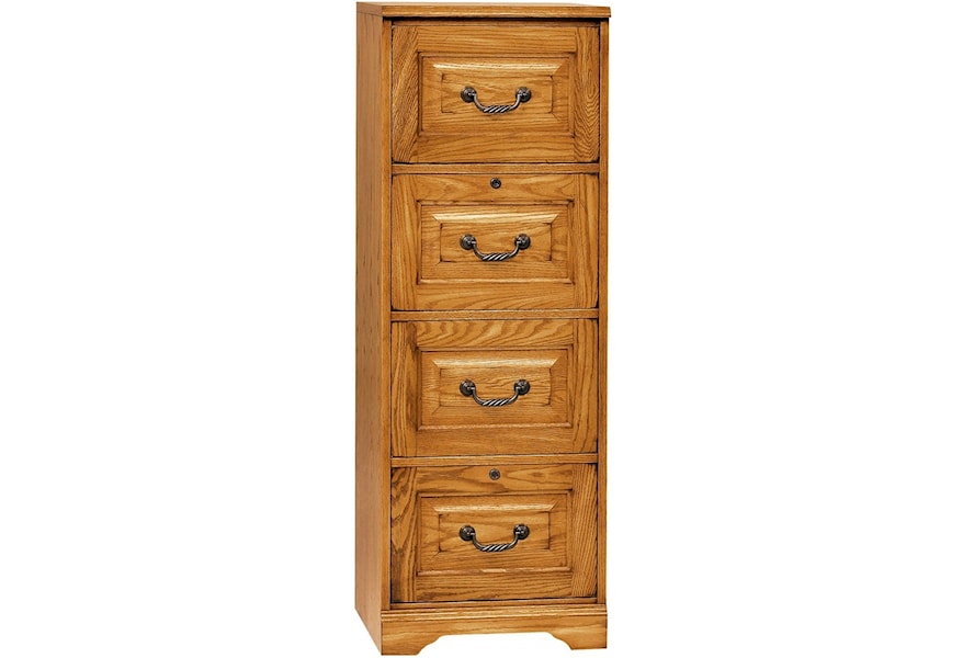 Winners Only Heritage Traditional 4 Drawer File With 2 Locking