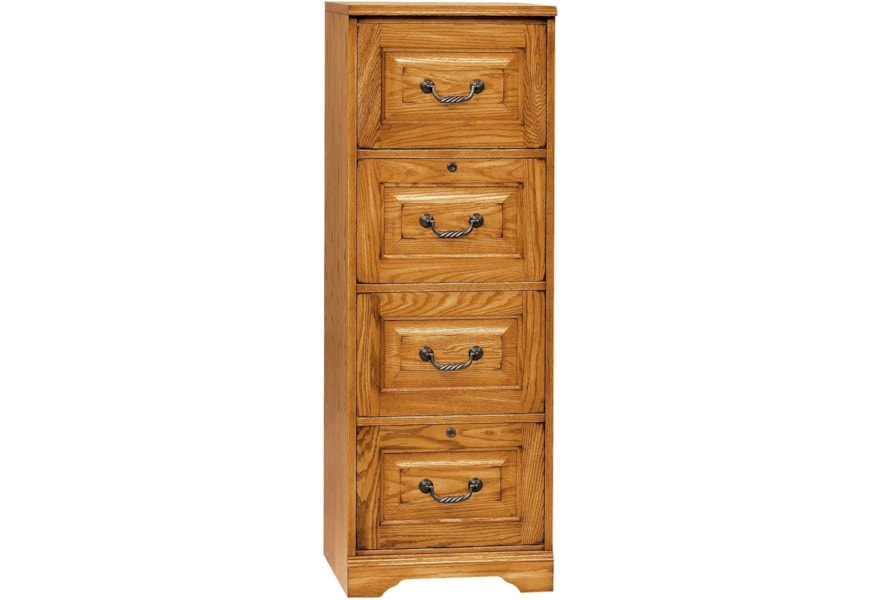 Winners Only Heritage Traditional 4 Drawer File With 2 Locking