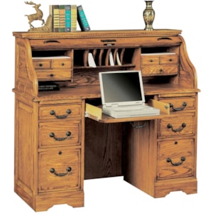 Winners Only Heritage H348r Rta Traditional 48 Roll Top Desk With Locking File Drawers Dunk Bright Furniture Roll Top Desks