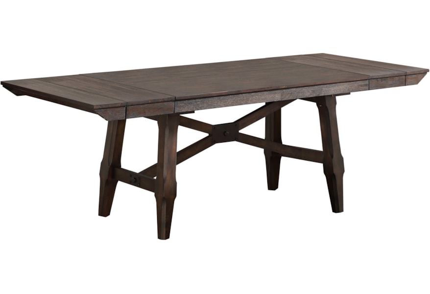 Winners Only New Haven Dn23696 Transitional 96 Trestle Table With