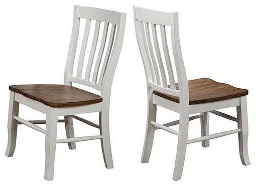 Winners Only Pacifica Rake Back Side Chair Crowley Furniture