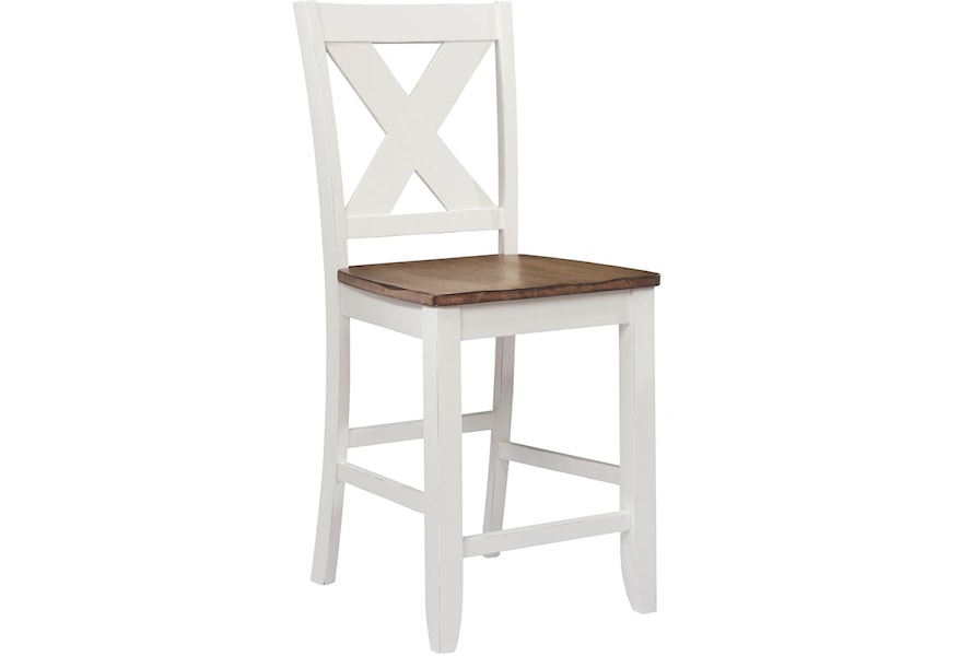 Winners Only Pacifica X Back Counter Height Barstool Lindy S