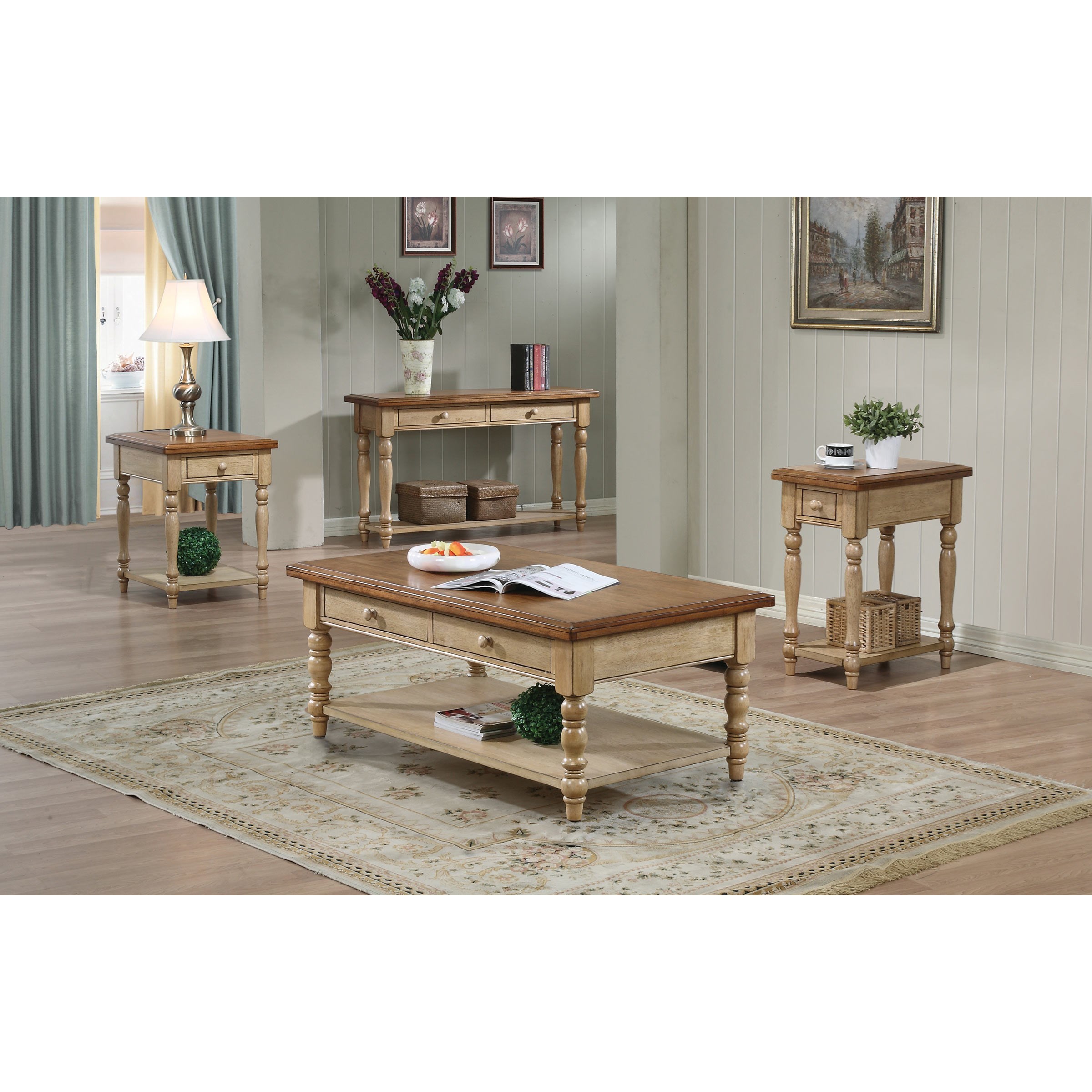 Winners Only Quails Run Aq101ew Small End Table With Single Drawer
