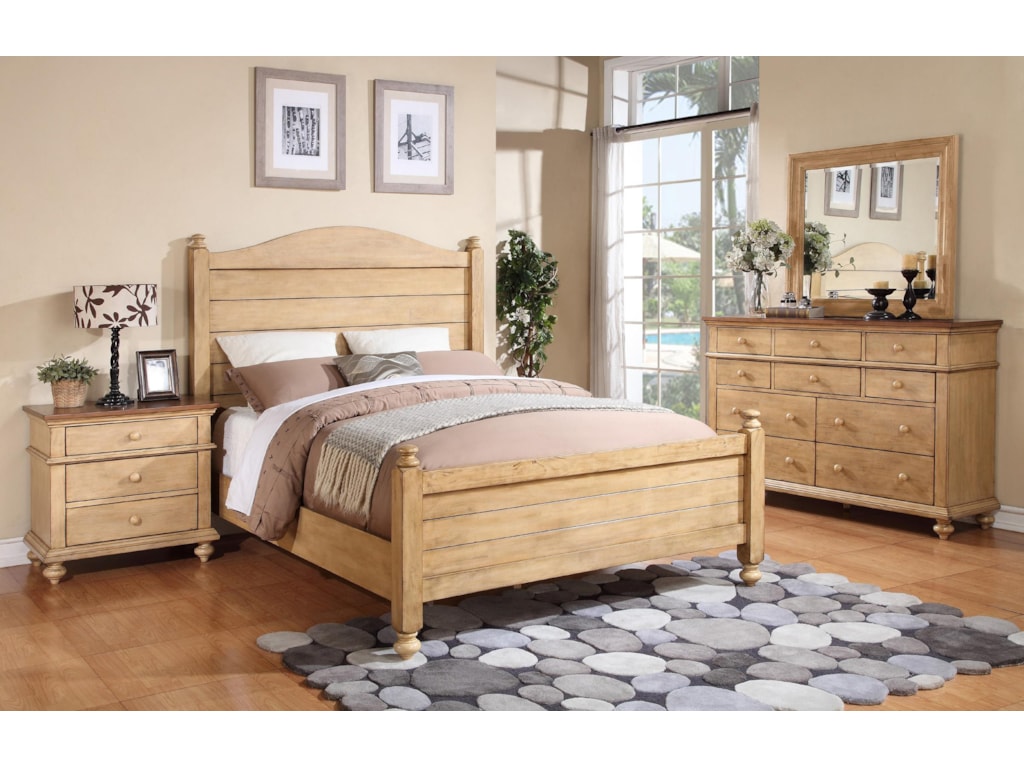 Winners Only Quails RunQueen Panel Bed
