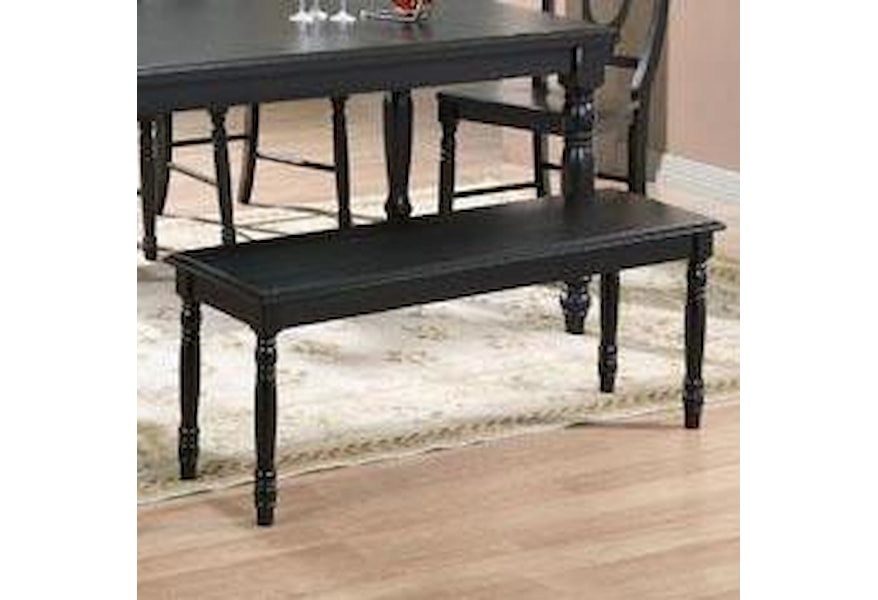 Winners Only Quails Run Dq1455e Transitional 48 Dining Bench