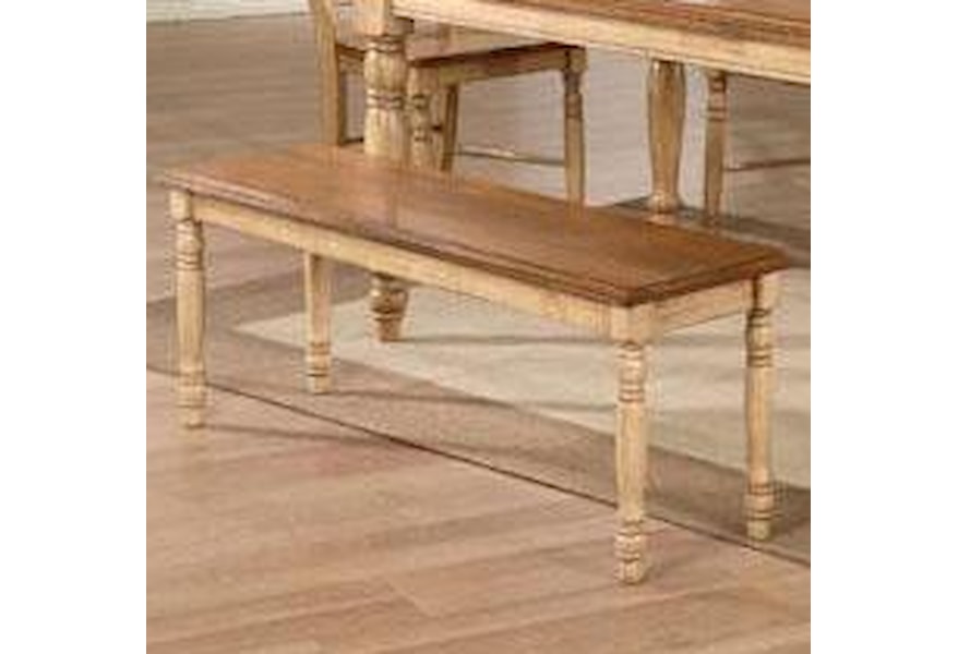 Winners Only Quails Run Dq1455w Transitional 48 Dining Bench