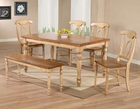 Winners Only Quails Run Dq1455w Transitional 48 Dining Bench Dunk Bright Furniture Dining Benches