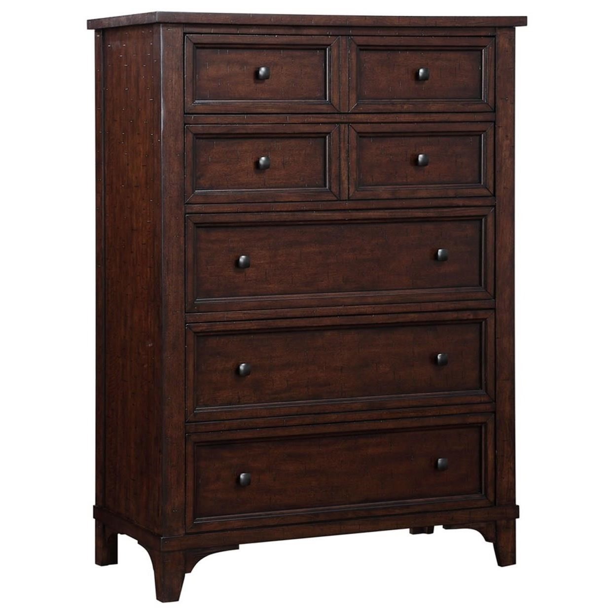 Winners Only Retreat Br1007 5 Drawer Chest Dunk Bright