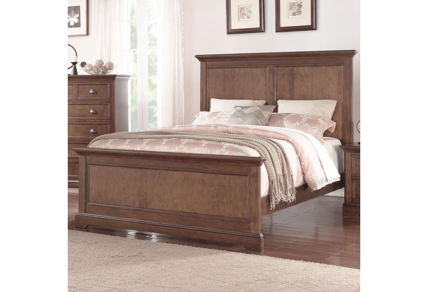 Winners Only Tamarack Bth1001f Full Panel Bed With Usb Port Dunk Bright Furniture Panel Beds
