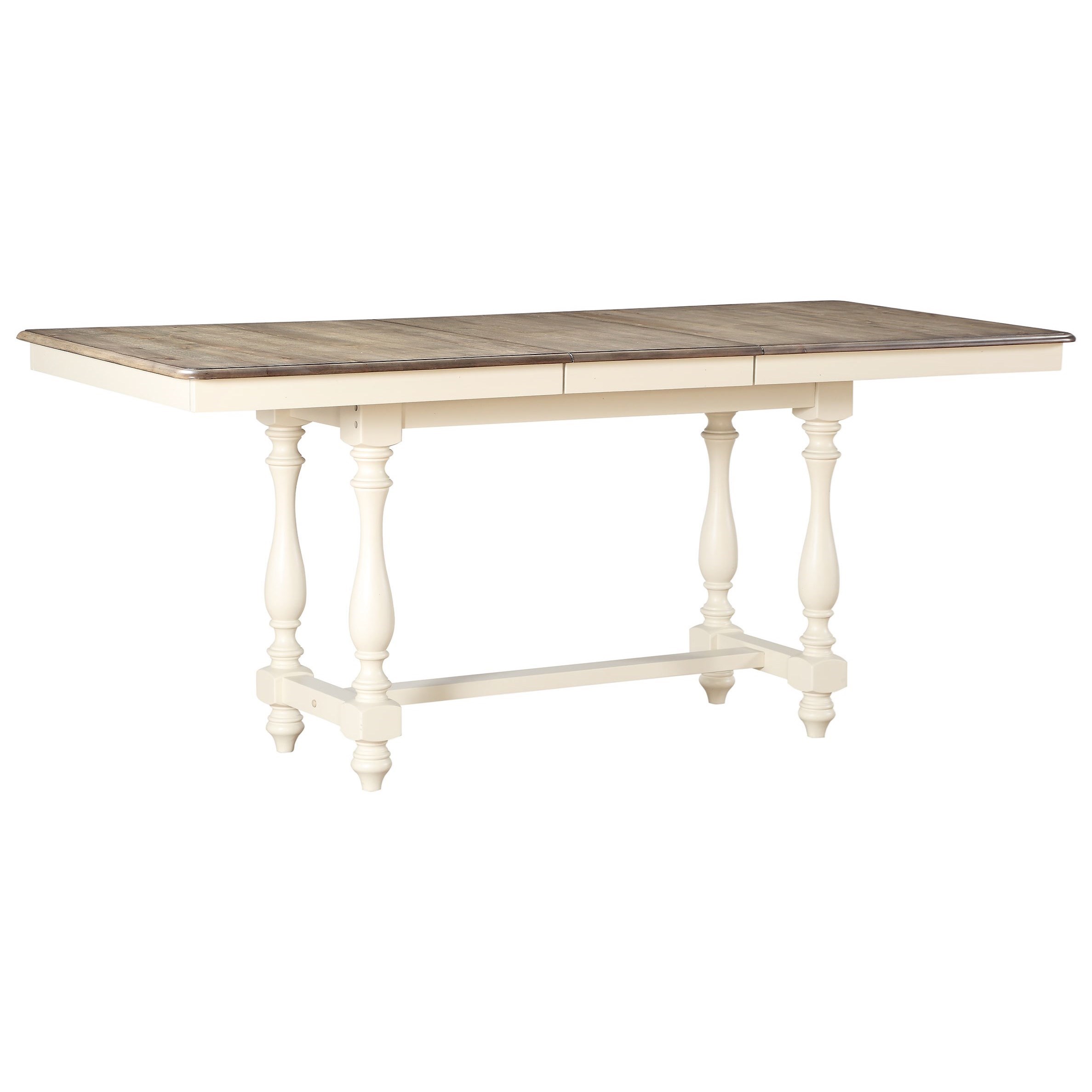 Winners Only Torrance Dtt33684gp Casual 84 Counter Height Table