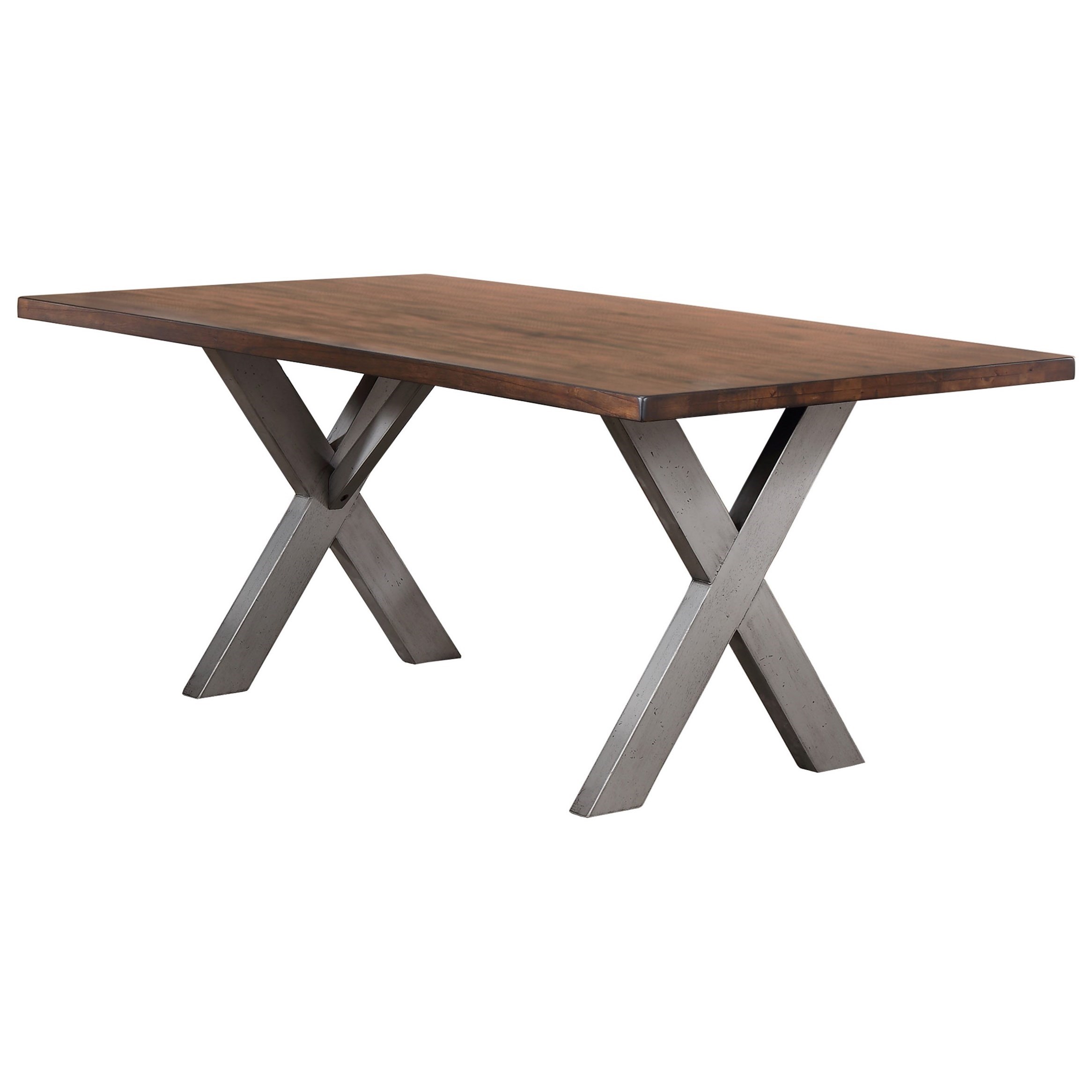 Winners Only Vancouver Dva34072 Contemporary X Base Dining Table