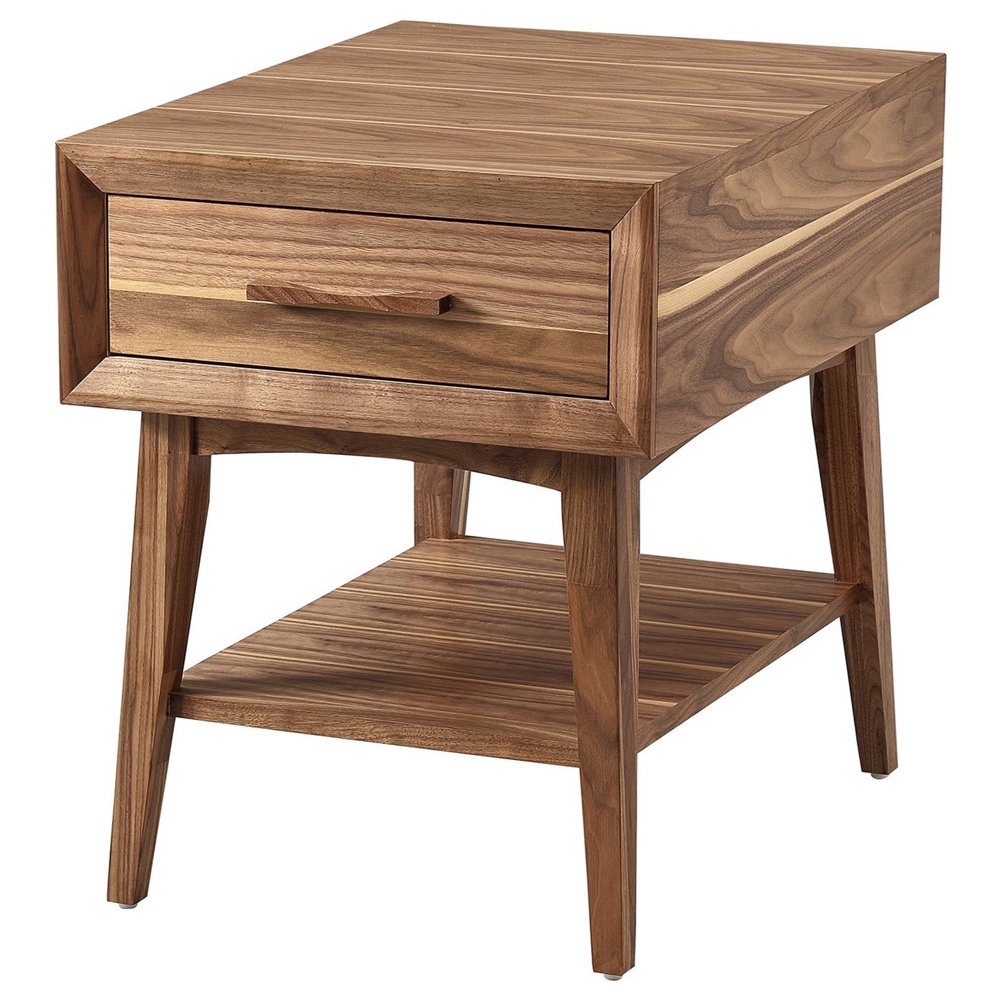 Winners Only Venice Av100e Contemporary End Table With Open Sheld