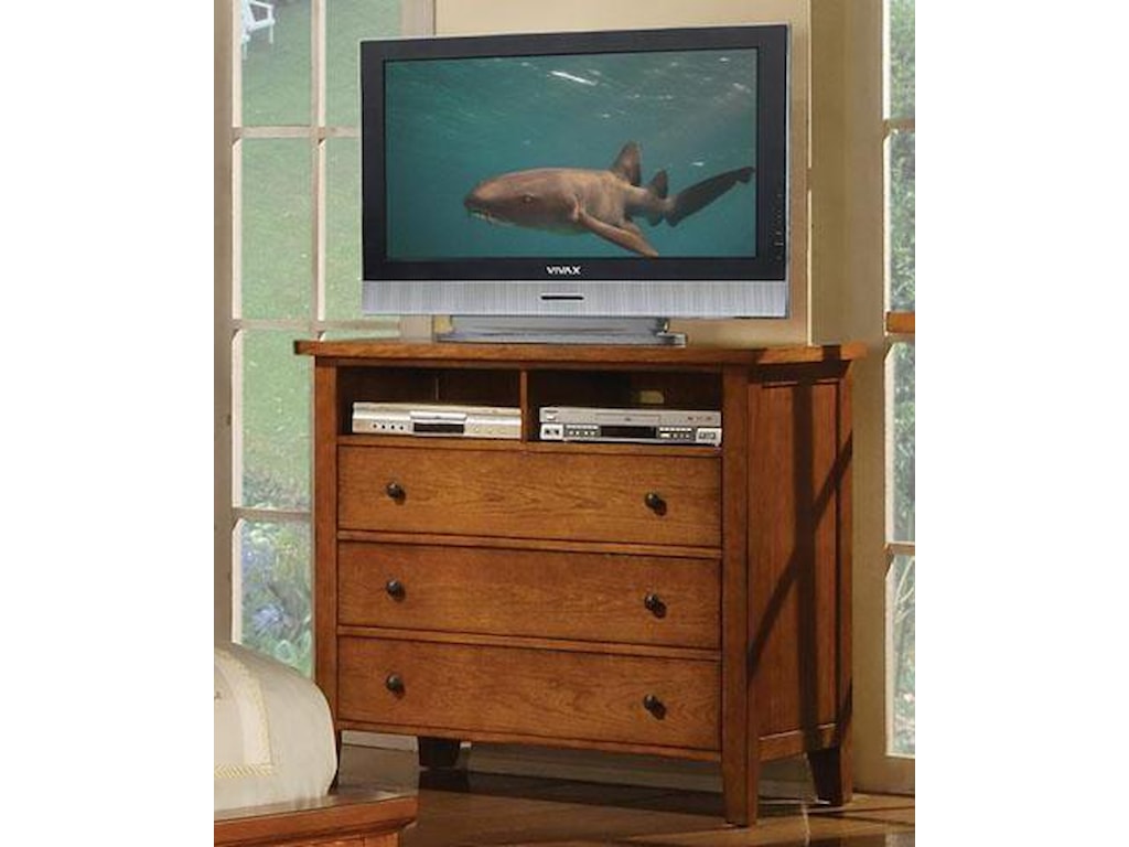 Winners Only Classic Cognac3-Drawer TV Stand