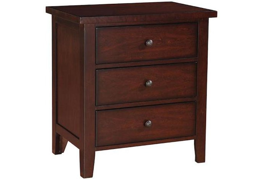 Winners Only Vintage 3 Drawer Night Stand Lindy S Furniture