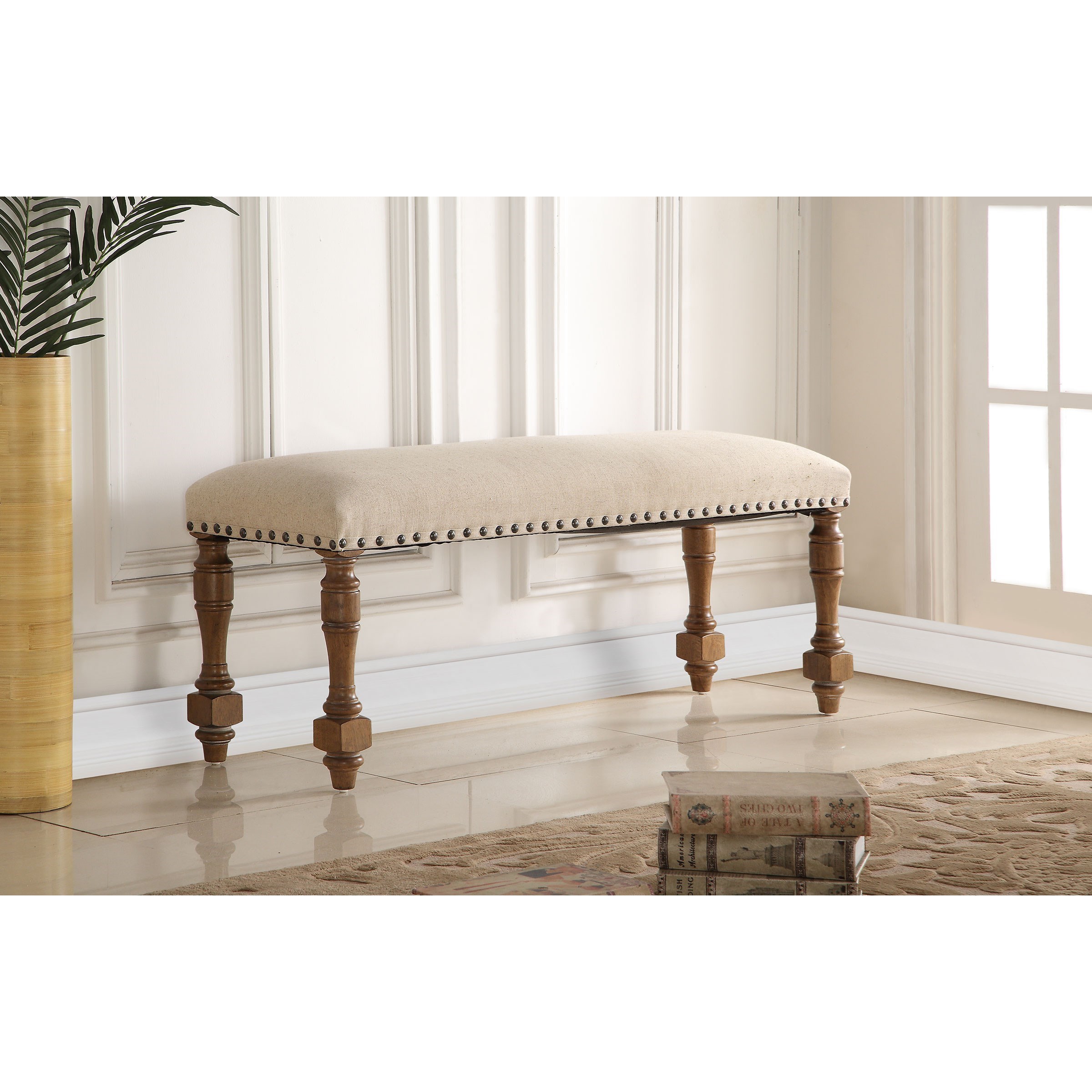 Winners Only Xcalibur Dx1455g Upholstered Dining Bench With