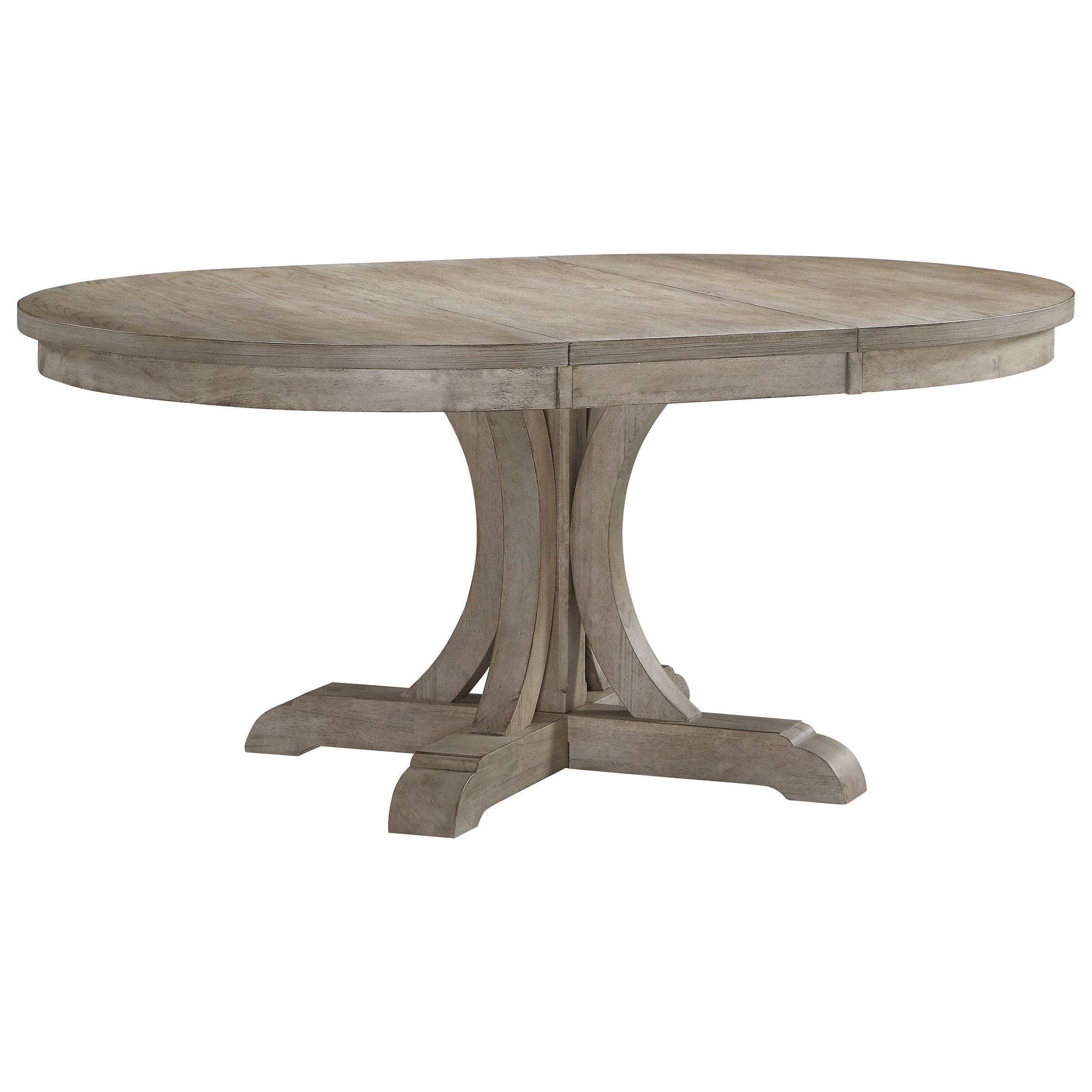 Winners Only Xena Dx34866 Transitional Oval Dining Table With 18