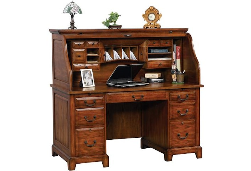 Winners Only Zahara Roll Top Desk Lindy S Furniture Company