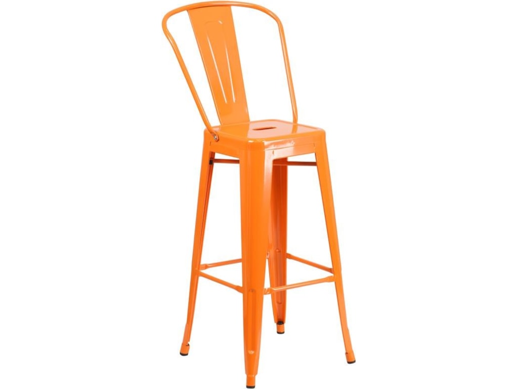Winslow Home Metal Indoor Outdoor Chairs Win 1361 30 High Orange Metal Indoor Outdoor Barstool With Back Sam Levitz Outlet Bar Stools Winslow Home Metal Indoor Outdoor Chairs Win 1361 30 High Orange Metal Indoor Outdoor Barstool With Back Sam Levitz Outlet Bar Stools