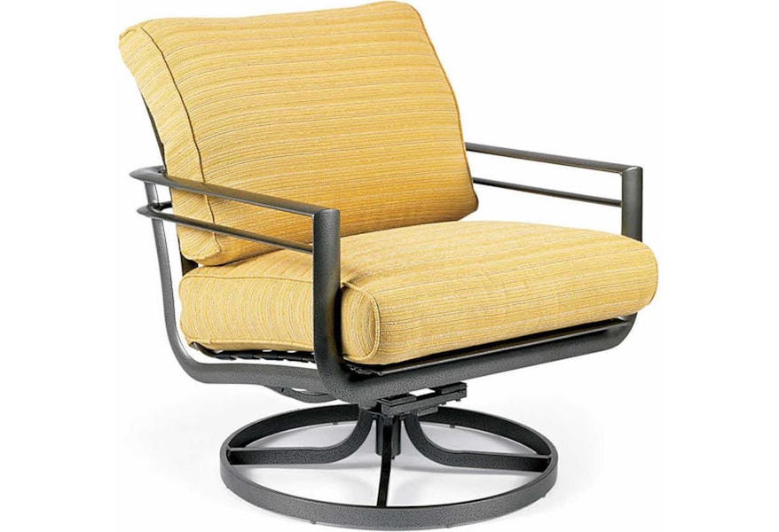 Winston Southern Cay Lounge Swivel Rocker Chair With Removable Cushions Story Lee Furniture Outdoor Upholstered Chair