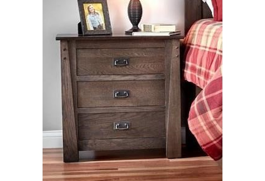 Kennan 3 Drawer Night Stand Kennan 3 Drawer Night Stand