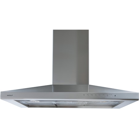 Wolf PW422210 42 Pro 22 Deep Low-Profile Wall Ventilation Hood, Furniture and ApplianceMart