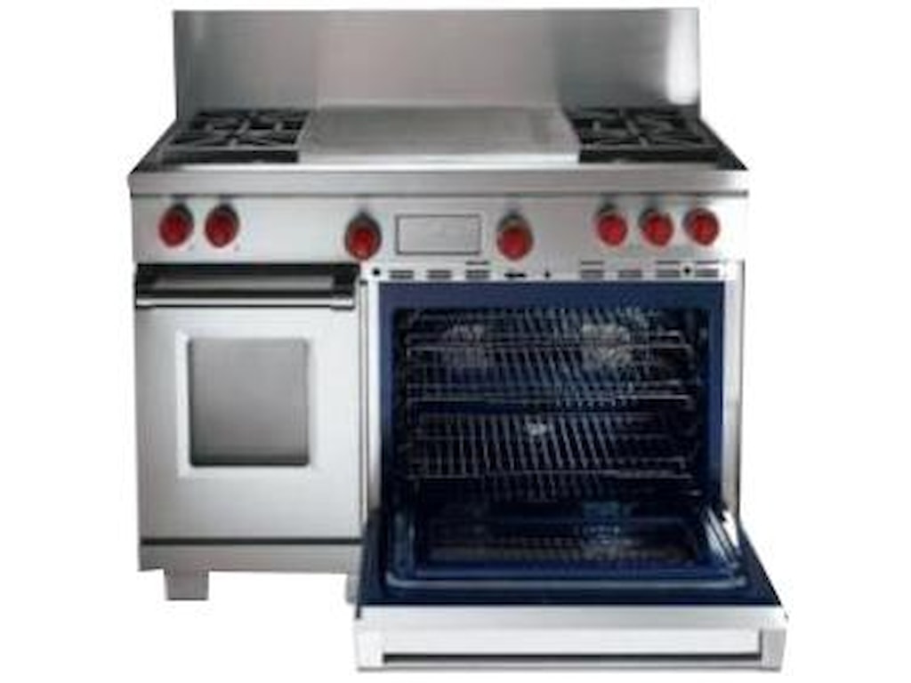 Wolf Df484dg48 Freestanding Dual Fuel Range With Double Oven 4 Wolf Dual Fuel Ranges48 4 Burners